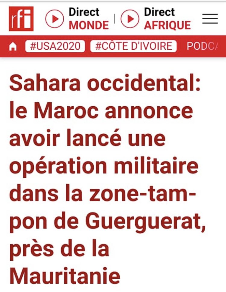 Jadiyetumohtar's tweet photo. #Aggression #MilitaryIncursion #WesternSahara #Morocco The action is a new attempt by Morocco to claim ownership of another bit of Western Sahara, a territory which they claim only by force! #Annexation #DeFacto #Occupation #War https://t.co/i1Hr7RsVRS