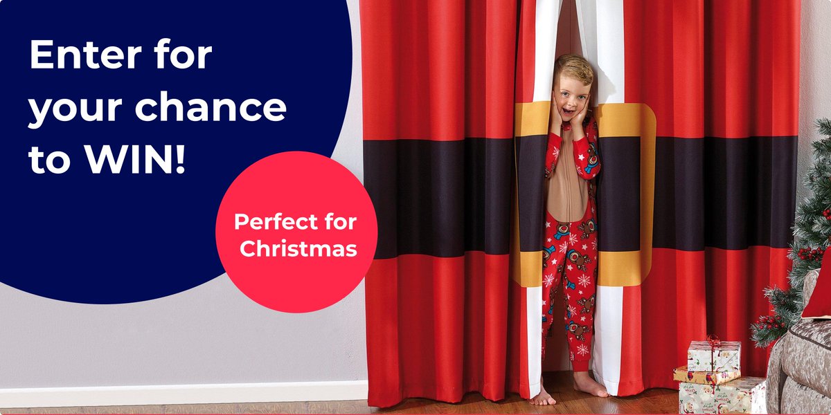RT, FOLLOW and TAG your friends with #WinStudio in the comments for a chance to WIN these super-fun Santa curtains!! 🎄🎅☃️🎁

You can also check out our Christmas Home range for LESS here bddy.me/3plJsUd

UK only. Giveaway ends 15/11/2020

#Win #Giveaway #Christmas