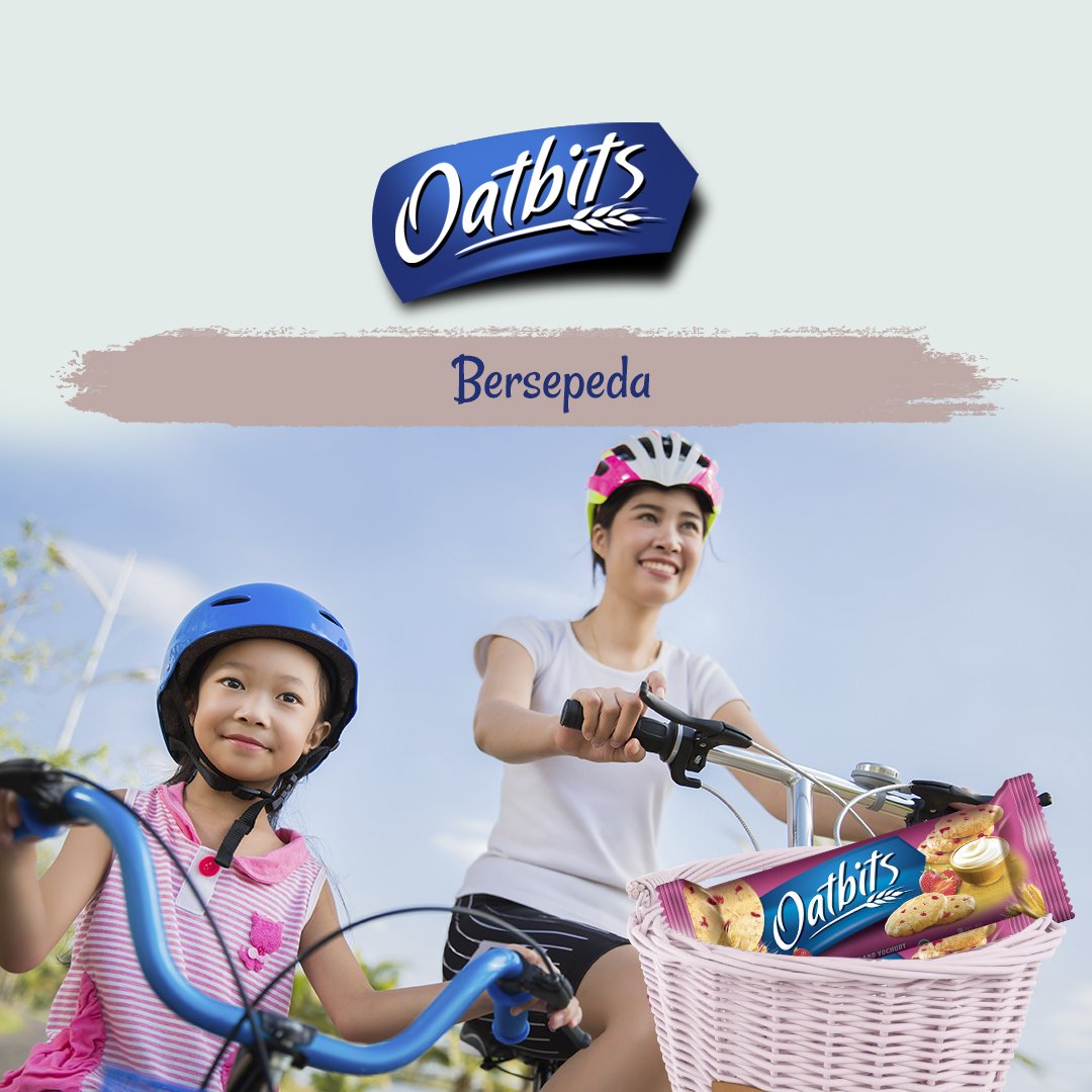 Besok sudah liburan nih, Oatlovers. Saatnya kita seru-seruan bersama keluarga. Ada banyak olahraga yang bisa dilakukan bersama keluarga, seperti lari pagi, bersepeda, sepak bola, dll. Dan jangan lupa sarapannya dengan biskuit sehat Oatbits Strawberry &amp; yoghurt

#everydayishealthy