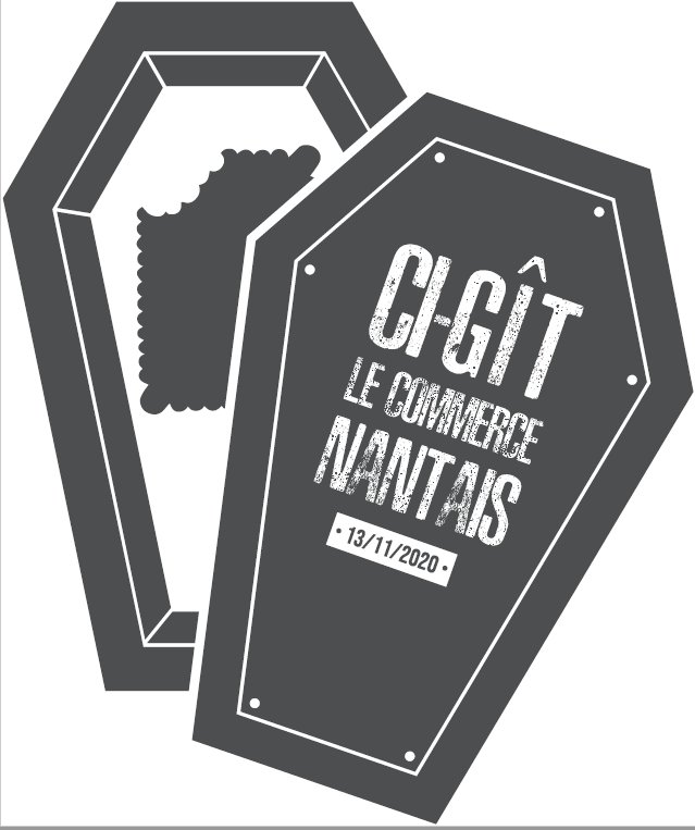 Cérémonie collective symbolique et silencieuse aujourd'hui à 14h place du Commerce en présence des commerçants, cafetiers, restaurateurs et de leurs représentants.  #noussommmesessentiels