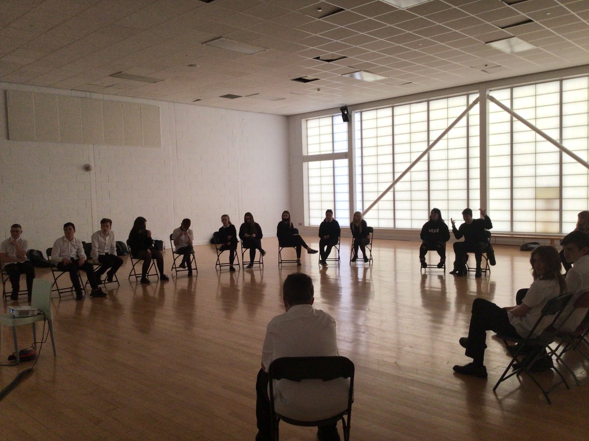 Some images from our S3 Drama Virtual Blood Brothers Workshop with Stage Ed yesterday. A brilliant opportunity for pupils to engage with theatre professionals, and to do some very silly Drama warm-ups (no pictures of those as Mrs Conway was also taking part!) Thanks <a href="/Stage_Ed/">Stage-ed</a>