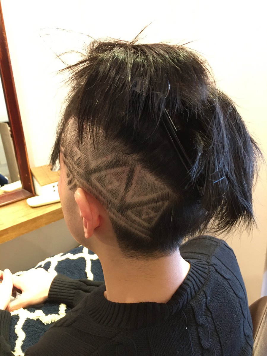 Tokyo Clipperart 東京バリカンアート コンノ The オルテガインスパイア 今回は持ち込みデザインのバリカンアート初めてのお客様 東京バリカンアート バリカンアート ラインアート デザイン アート オルテガ フォロー 髪 バリカン Clippers