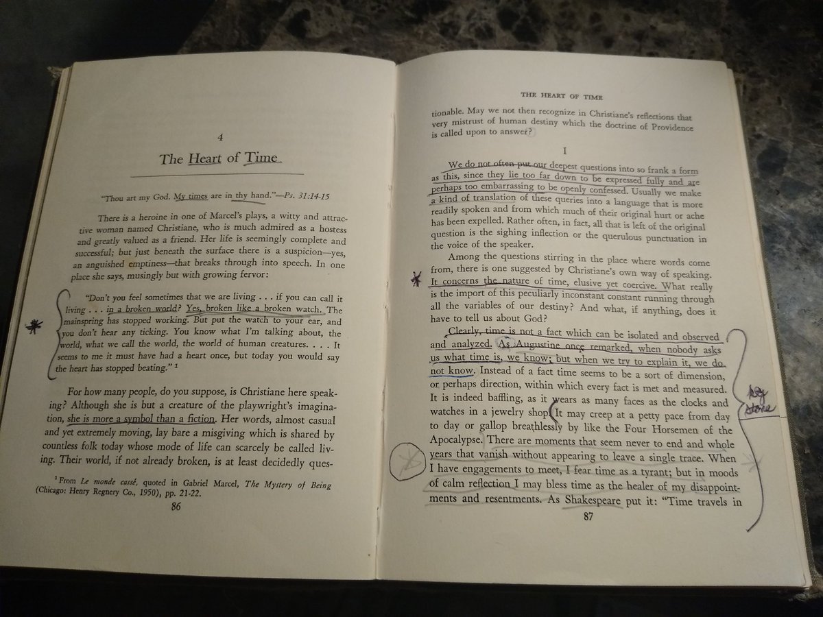bcom737's tweet image. #TheHeartOfTime concerns the #NatureOfTime, both elusive and coercive, yet common ground for both #doubter and #believer is the awareness that to live means to be continually and mortally in transit.