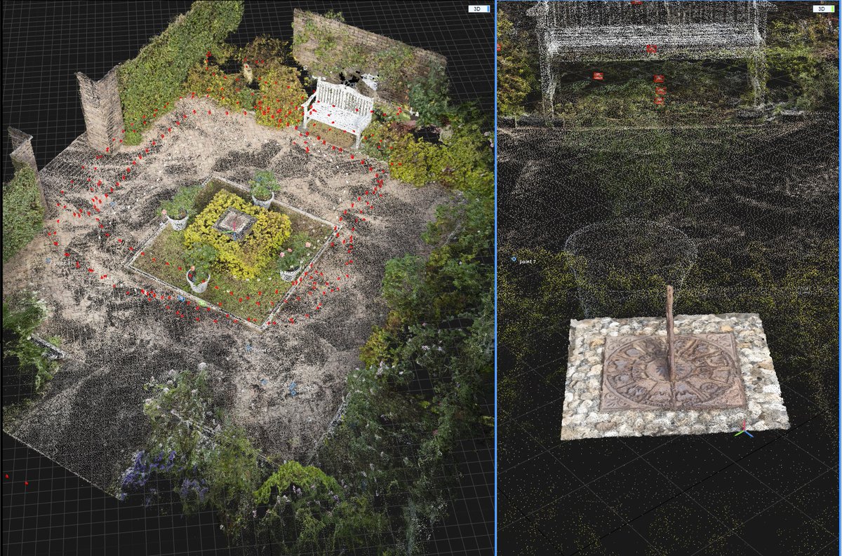 A Thread From Duckbillstudio 薔薇に囲まれた日時計 316枚の写真からフォトグラメトリで生成した日時計の3dモデルです Photogrammetry Realitycapture