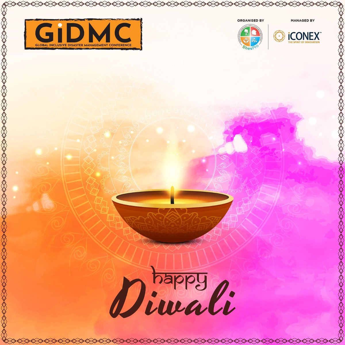 gidmc_'s tweet photo. #GiDMC Wishes You All A Very Happy &amp; Prosperous Diwali
#happydiwali #safediwali #diwali2020 #GiDMC #DMTEC #staysafe #covid_19 #shespro #iconex https://t.co/u07Uayi5fL