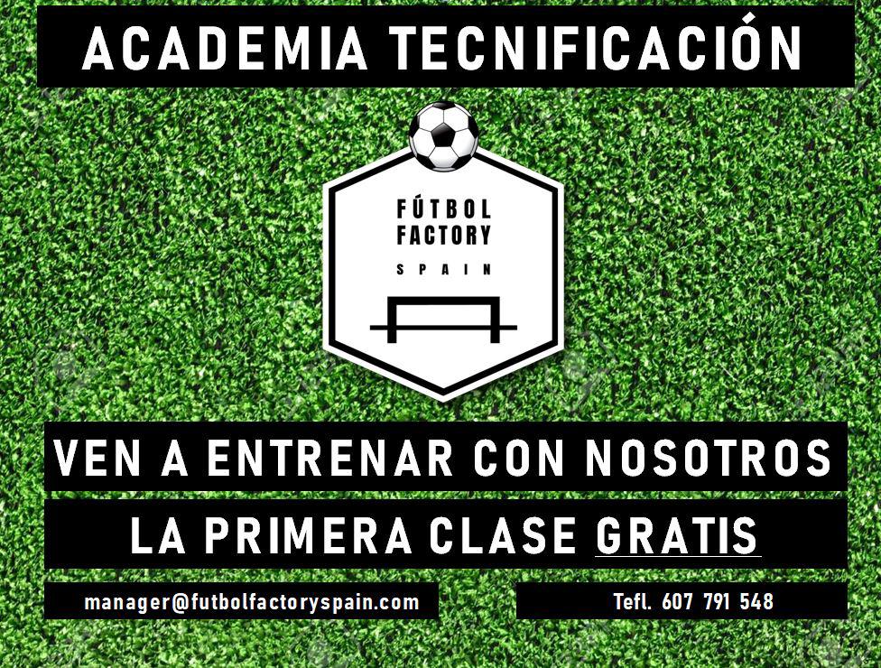 🆕 Fútbol Factory Spain EN MARCHA ⚽💥

¡Mejora tus habilidades técnicas! 👟⚽

Ven a realizar de forma gratuita tu primera sesión de tecnificación con nosotros. ¡Seguro que repetirás! 💪😉

ℹ Más información en manager@futbolfactoryspain.com y en el 607791548 ℹ