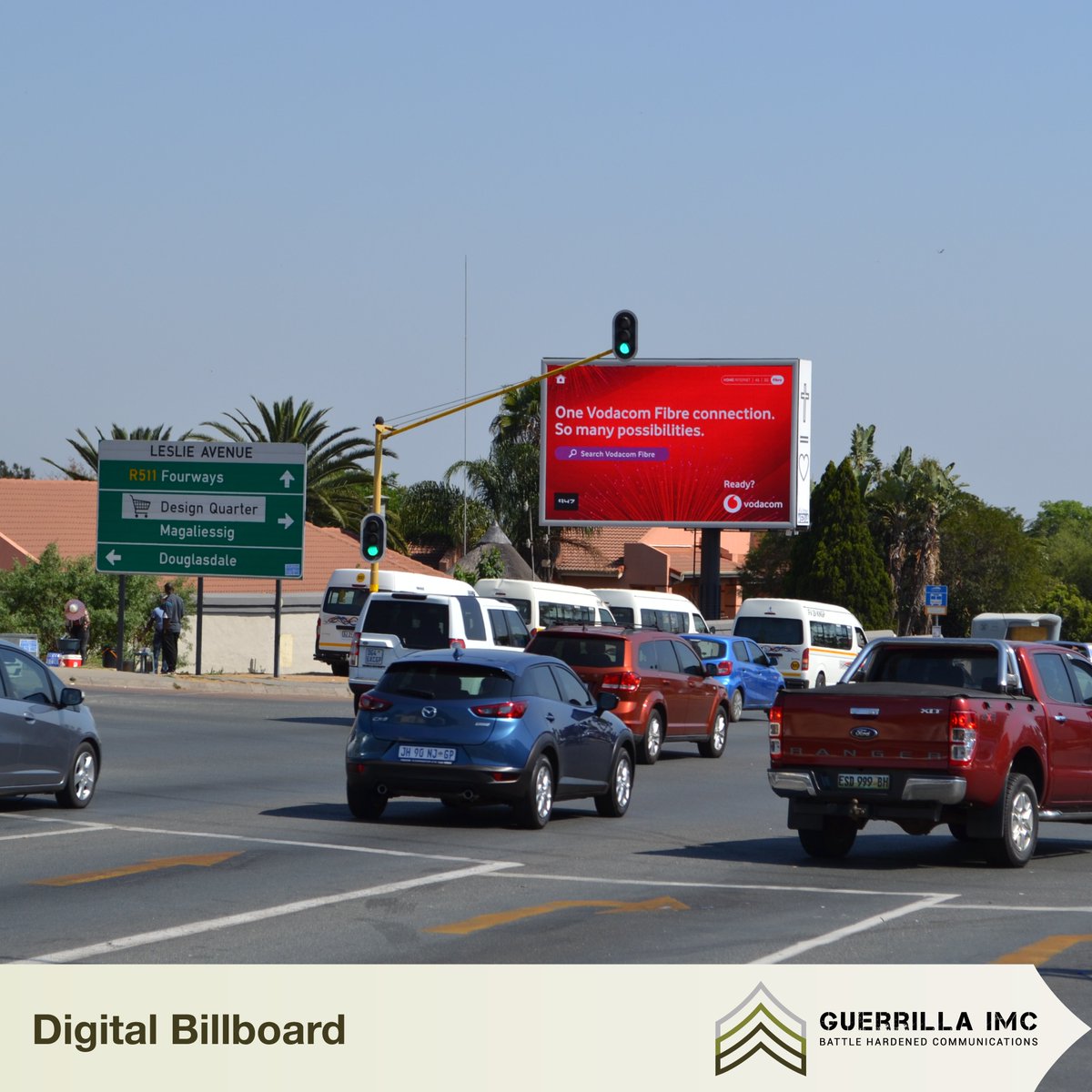 GuerrillaImc's tweet photo. Fast? ✅ Reliable? ✅  Range of packages to choose from? ✅  We like the sound of #Vodacom Fibre! 

#GuerrillaIMC #DigitalBillboards #DigitalOOHadvertising https://t.co/3cinanVuuY