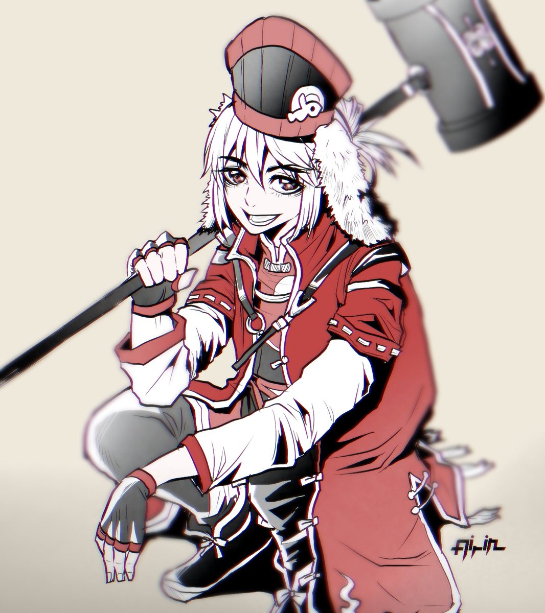 文章ばっかりツイートしてるので過去絵を載せておきます 荒野行動の月兎のシェフ 量産型あいりん Joker S 漫画描きのイラスト