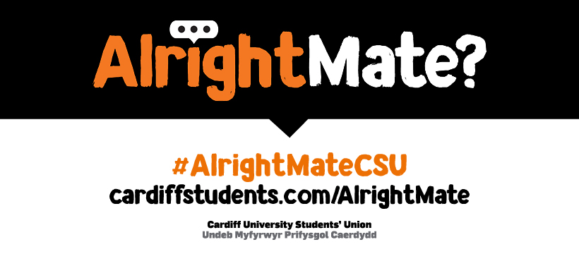 Alright, Mate? led by your <a href="/WelfareCSU/">Rebecca Deverell</a> &amp; <a href="/MHOfficerCSU/">Seren Carey SU</a>  aims to raise awareness, start discussions, improve visibility &amp; access to services and to break down the stigma people may face for opening up.

Alright, Mate? begins next week💬: bit.ly/CSUAlrightMate