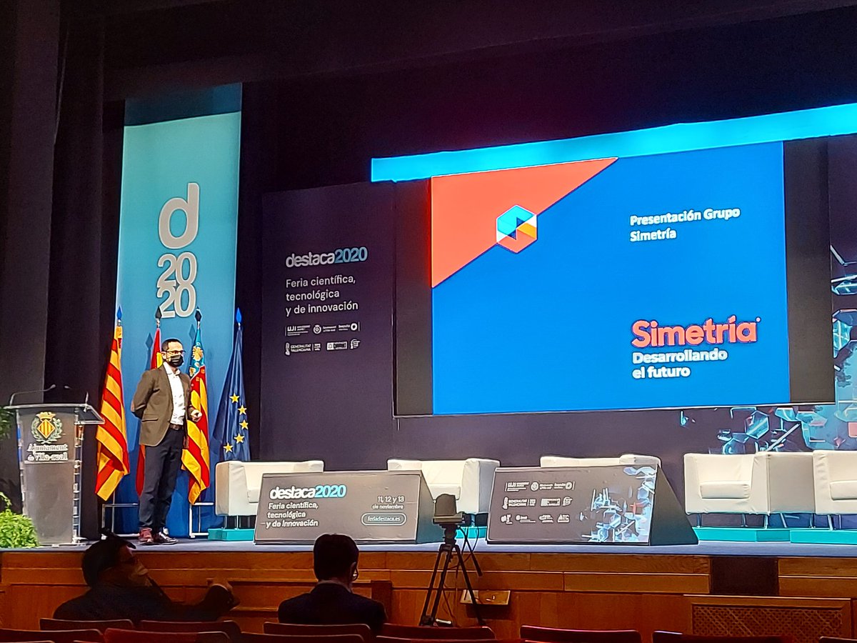 CEEICastellon's tweet photo. . @fjveafolch (Grupo Simetría) presenta el reto de #innovaciónabierta de su empresa de seguridad, Casva.
#Destaca2020 https://t.co/ghFn6tAmir