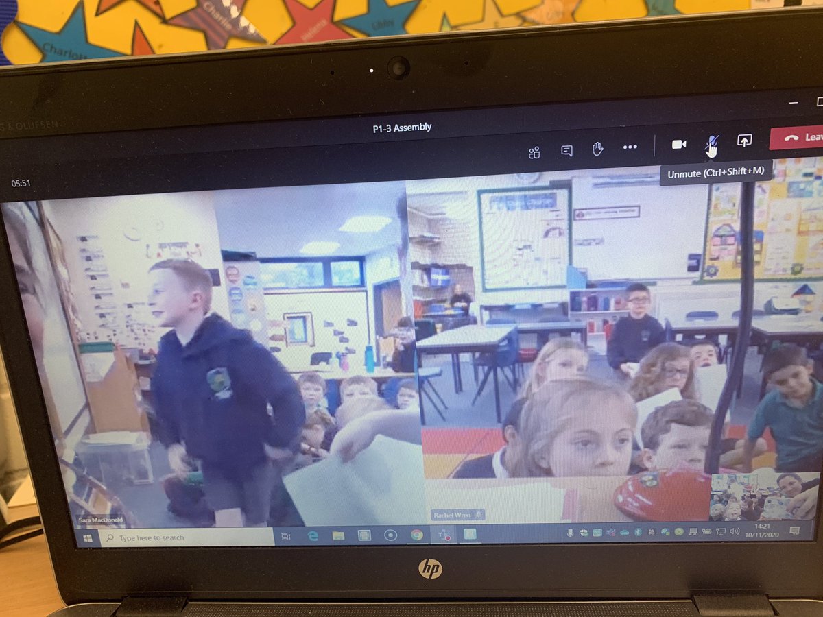 blackhallPS's tweet photo. On Tuesday all the p3s and p3/2 met up on Microsoft Teams to reflect on our Weather topic. It was good to see our friends in the other classes and hear what they thought about our topic #sharingoflearning #teams https://t.co/tOxQHrJR6d