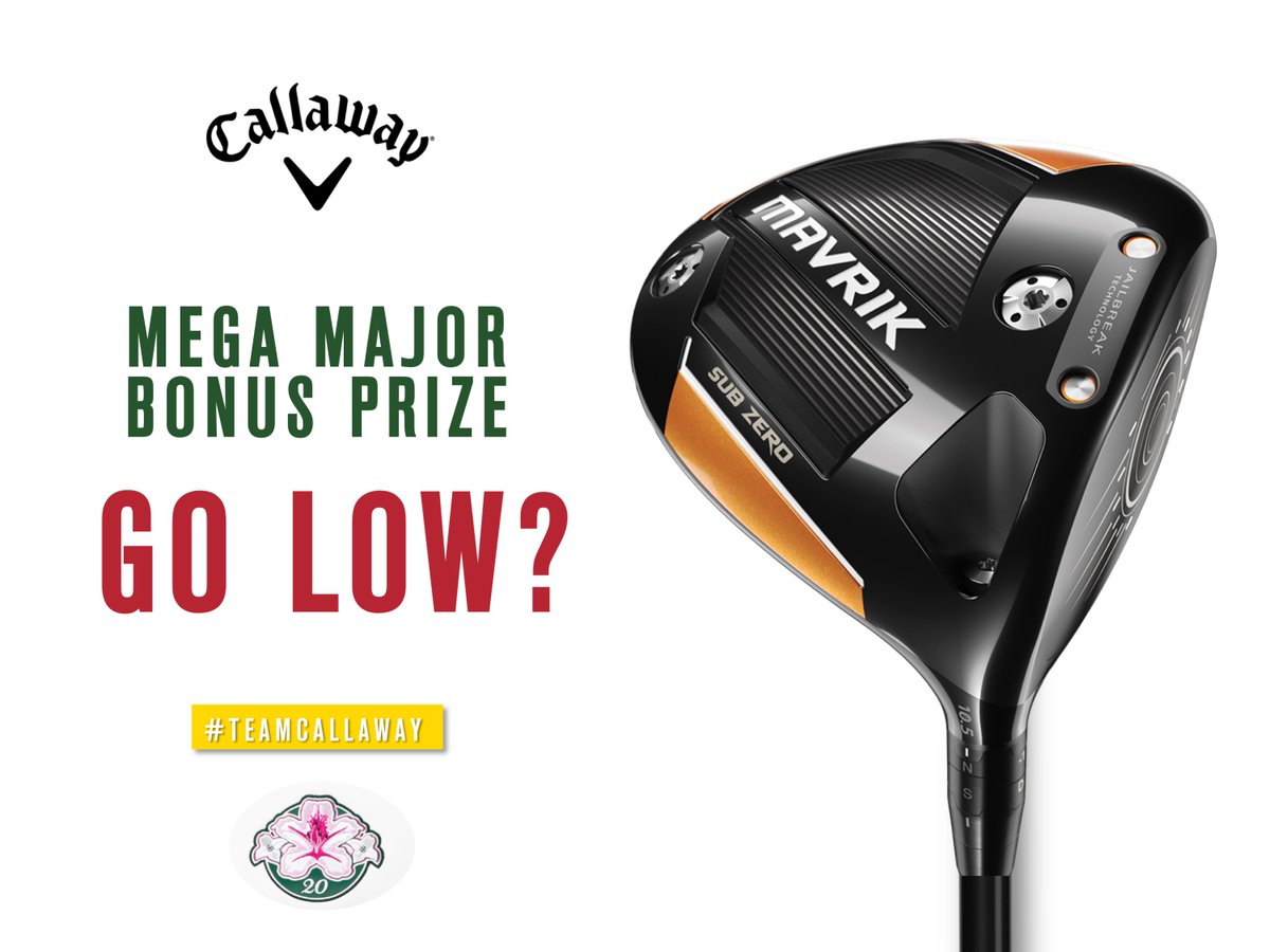 CallawayGolfEU's tweet image. 🌸🏌🏻‍♂️ MEGA MAJOR BONUS PRIZE ⛳️💚

If @XSchauffele shoots the low round of the day (Rd 2), you stand the chance of winning a brand new #MAVRIK Driver!

To ENTER, simply RETWEET &amp;amp; FOLLOW! Good luck (and good luck Xander❌!)

#TeamCallaway | #TheMasters