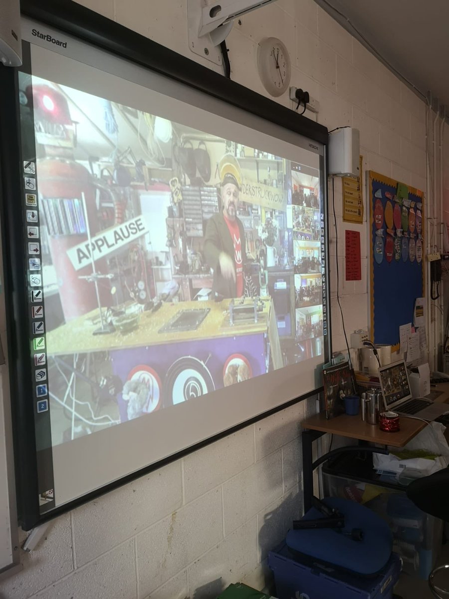 Science week... we enjoyed our online zoom workshop with Peter from Wonderstruck