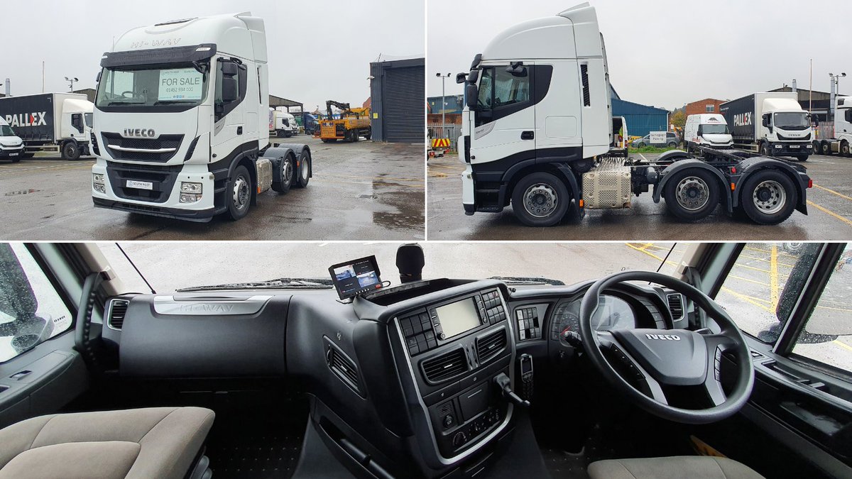 | 𝐓𝐫𝐮𝐜𝐤 &amp; 𝐕𝐚𝐧 𝐒𝐚𝐥𝐞𝐬 – 𝐏𝐫𝐞-𝐎𝐰𝐧𝐞𝐝 |
Iveco Stralis, 6×2 Tractor Unit, 4000mm Wheelbase, 12 Speed Hi-Tronix, White, 17 Plate, 281,157 km
swtv-ltd.com/listings/iveco…