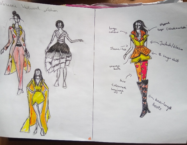 DesignEngLVC's tweet image. Lockdown throwbacks: More 'Fashion Design' from our year 7&amp;amp;8's...