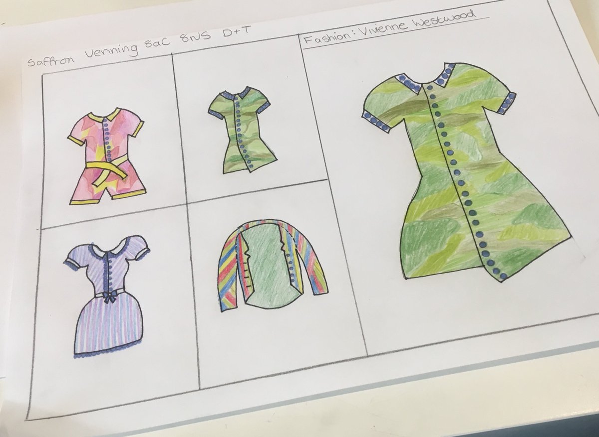DesignEngLVC's tweet image. Lockdown throwbacks: More 'Fashion Design' from our year 7&amp;amp;8's...