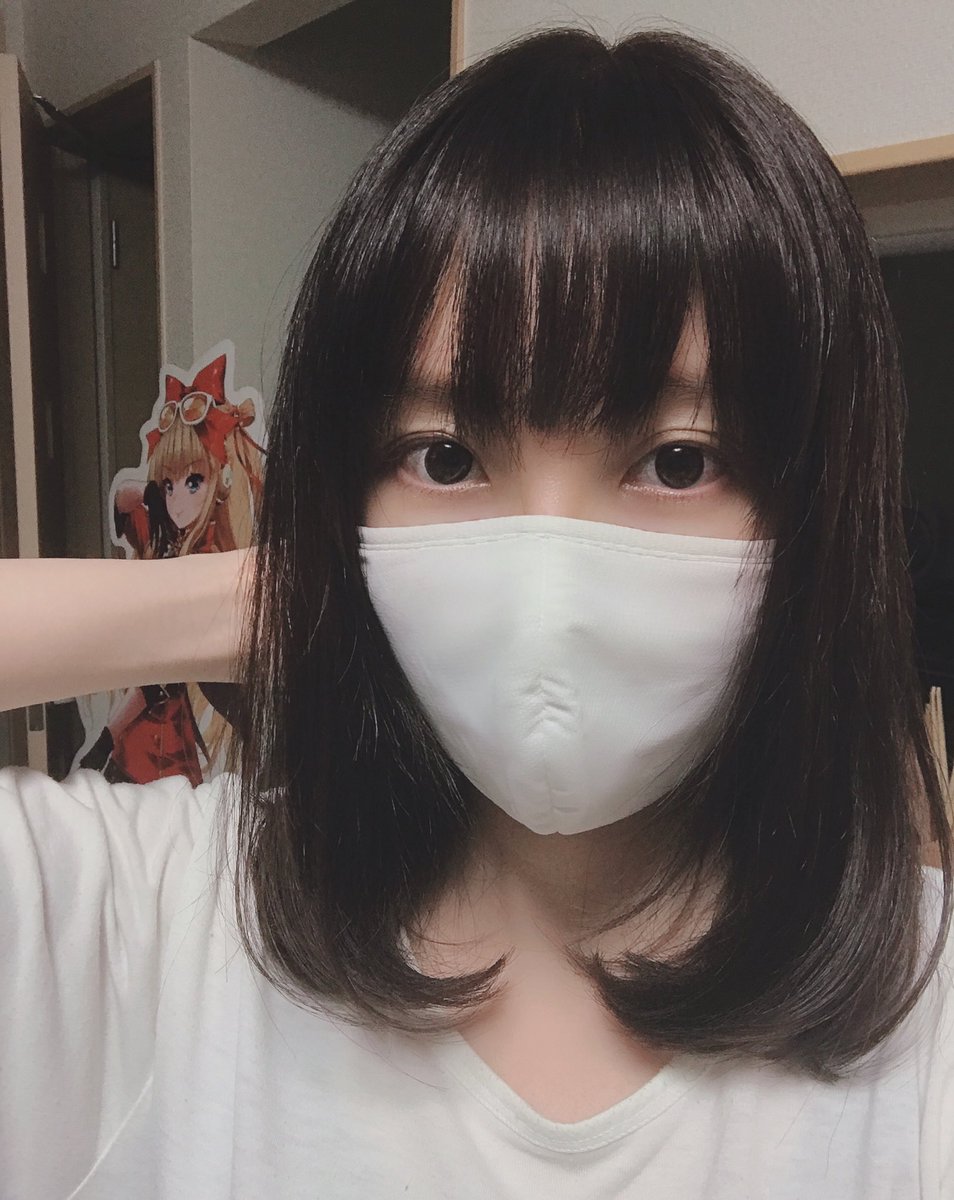 Sally 髪30億センチ切ったので記念に自撮りアプリを初めて使いました Sally 髪30億センチ切ったので記念に自撮りアプリを初めて使いました