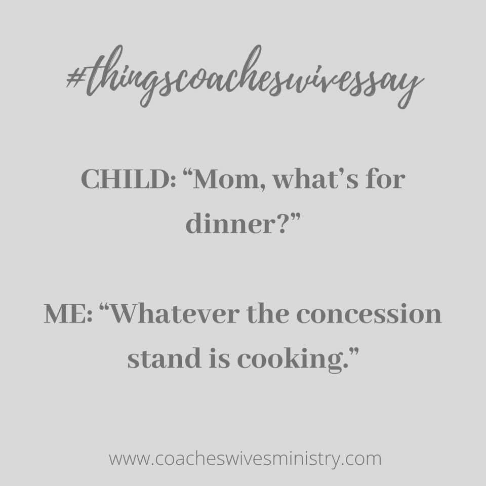 coacheswivesmin's tweet photo. Anyone else get super excited to give this answer to their kids? 🤣
#coacheswivesministry #coacheswives #faith #discipleship #community #lifewithacoach #fridaynightwives #coacheswife #coachswife #coachwifelife #coachingfamily #fca #coach #coacheskid #coachskid #coaching #sports https://t.co/JRN7C6Nl7y