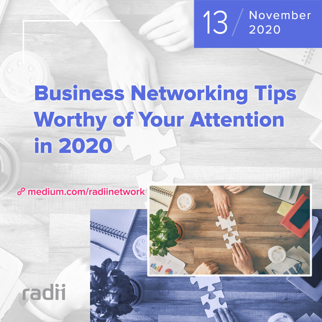 radiinetwork's tweet image. Business Networking Tips Worthy of Your Attention in 2020

medium.com/radiinetwork/b…

There is no argument that networking is still one of the most significant business growth components.....

#networking #businessnetworking #networkingtips #businessdevelopment #business