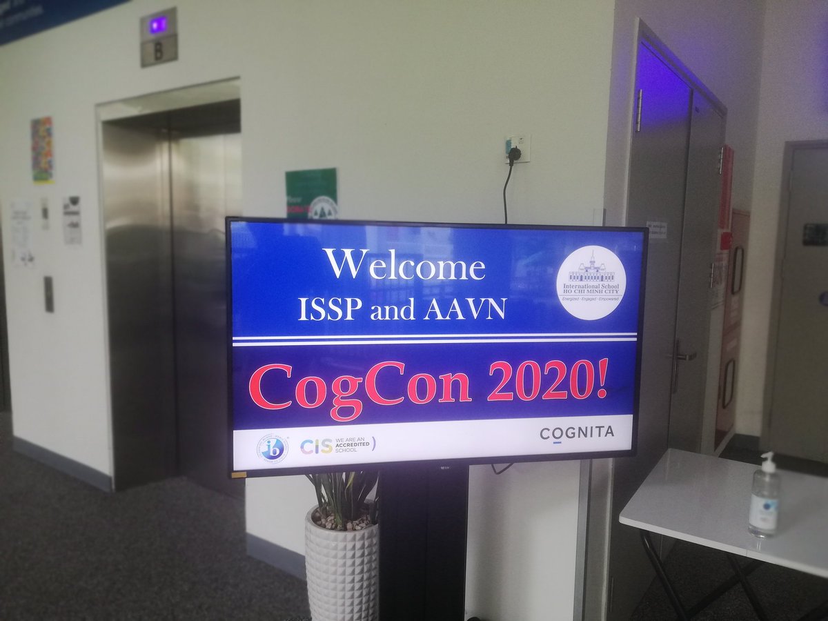 jaswandell's tweet photo. We are super exited to be welcoming our Country colleagues
#CogCon2020 #CognitaWay #ISHCMC https://t.co/lvWitNbP27