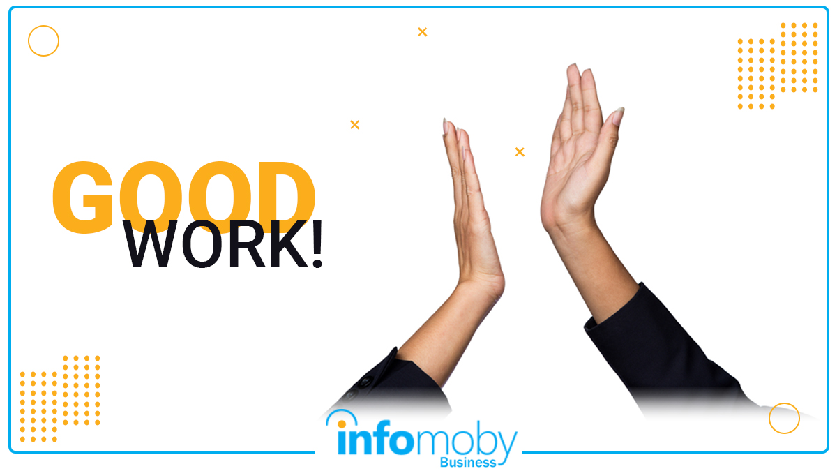 InfomobyAfrica's tweet photo. It’s Friday! High five yourself for finishing the week strong! 💪 https://t.co/sSXp45WOKR