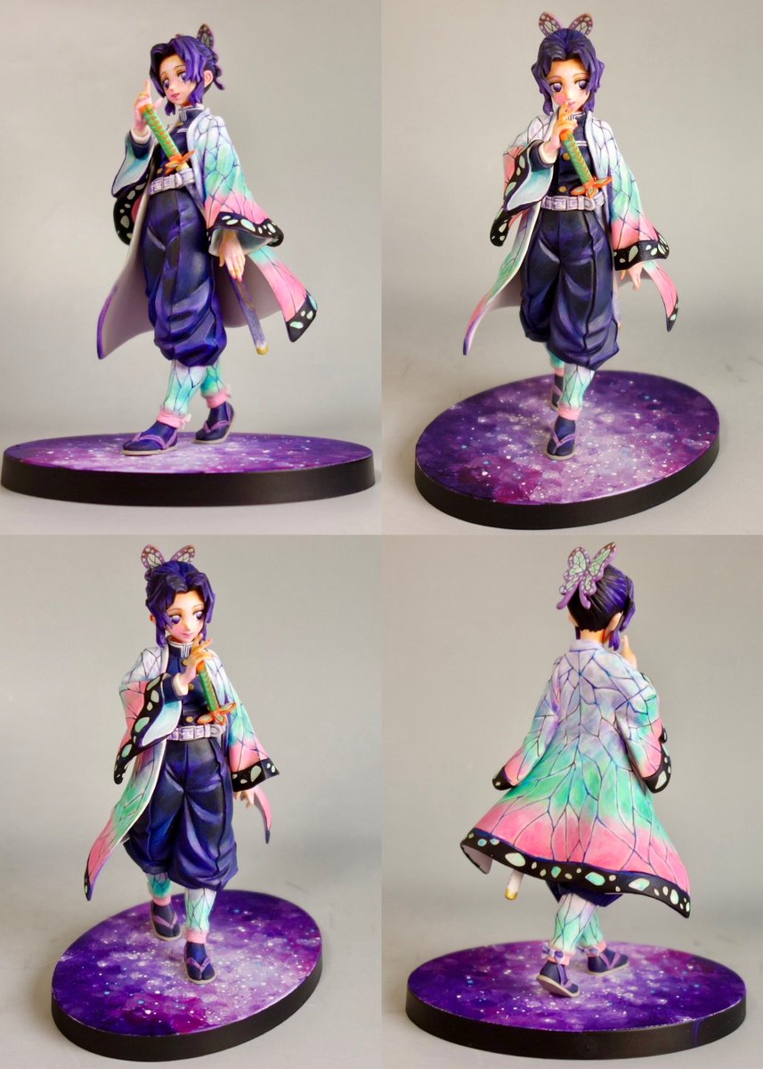 館長 バンプレストのプライズ 鬼滅の刃フィギュア絆ノ装 玖ノ型 胡蝶しのぶさん リペイント筆塗り仕上げ 館長 バンプレストのプライズ 鬼滅の刃フィギュア絆ノ装 玖ノ型 胡蝶しのぶさん リペイント筆塗り仕上げ