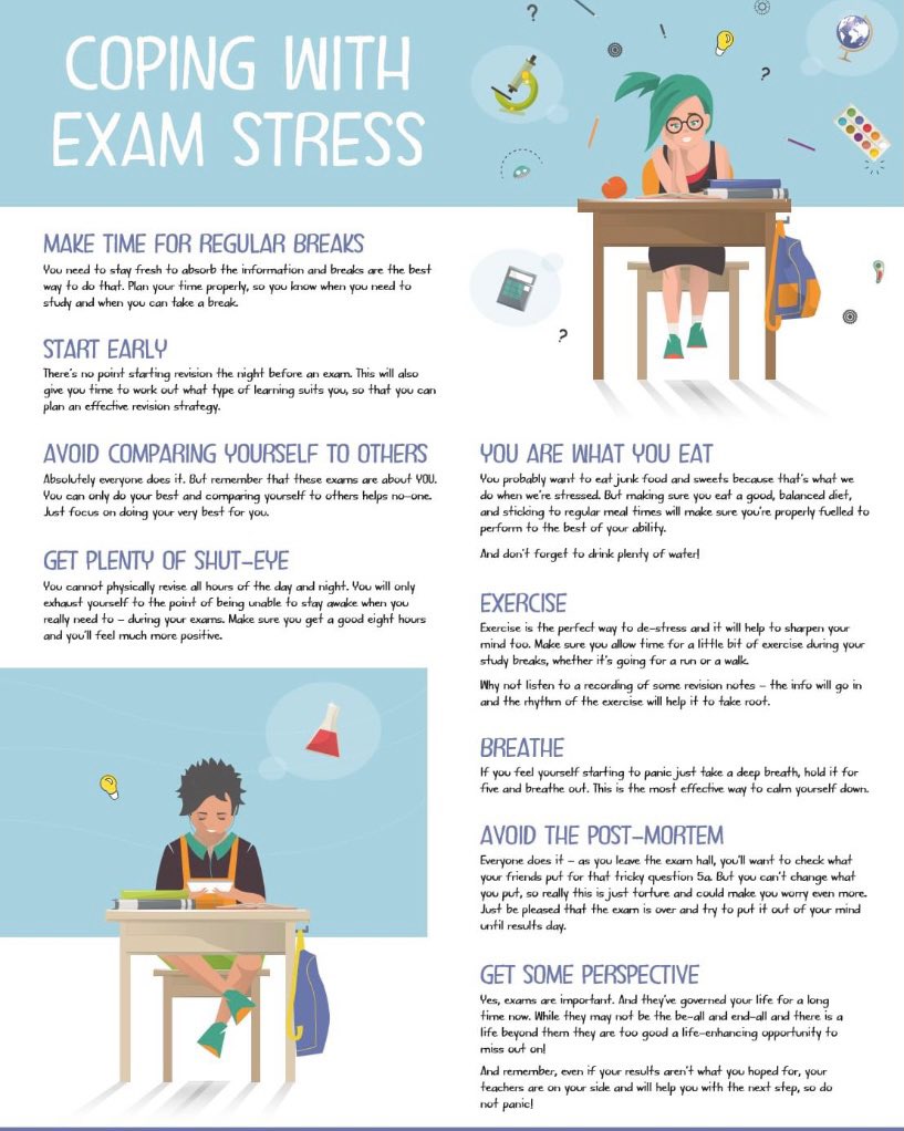 Year 11 with mock exams starting on Monday. Here are some top tips for you. Good luck with the next two weeks! <a href="/RegentsParkCC/">Regents Park Community College</a>