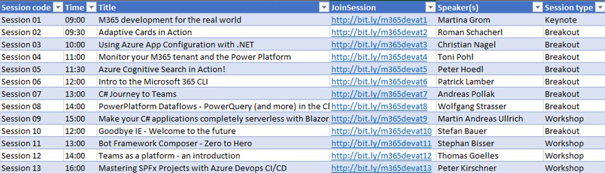 magrom's tweet photo. the #msdevbootcamp in Austria will start at 9 am CET #microsoft365 #azure #powerplatform friday 13th is a happy day! with @atwork https://t.co/heYBHEZsdc