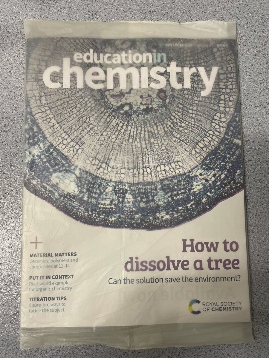miss_groome's tweet image. Excited by my Friday morning post! @RSC_EiC @RSC_MidsEd @RSC_East @ChatChemistry #FFBScience #FFBChemistry #chemistryteachers