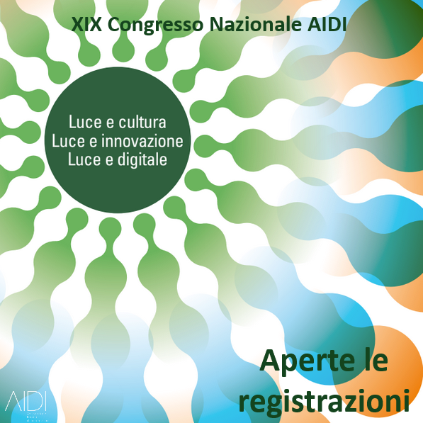aidiluce's tweet photo. XIX Congresso Nazionale AIDI "La luce tra cultura e innovazione nell’era digitale".

Sono aperte le registrazioni! Da oggi è possibile iscriversi ai sei webinar di AIDI accedendo al link https://t.co/Ka6AQ7cufZ.

Per scaricare il programma:
https://t.co/9LJgSNQpny https://t.co/gyHn2WYYCn