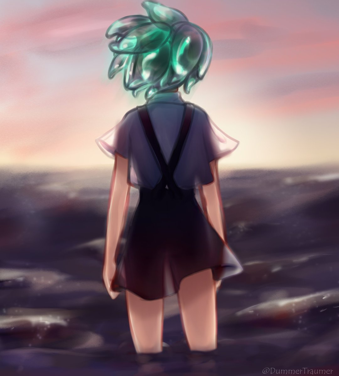 DummerTraumer's tweet photo. I decided to plunge into nostalgia and draw a Phos
#Houseki_no_Kuni
#Phosphophyllite https://t.co/8DGy8b1KmQ