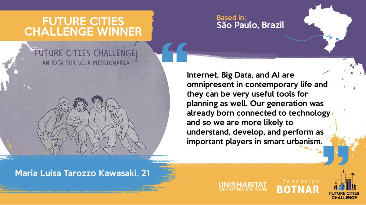 FondationBotnar's tweet photo. π Excited to present the winners in the individual category of #FutureCitiesChallenge π Get inspired by their creativity and their innovative ideas to create thriving cities for and with young people ππΏ https://t.co/jhKHSby3JN https://t.co/mlWMEhsuaY