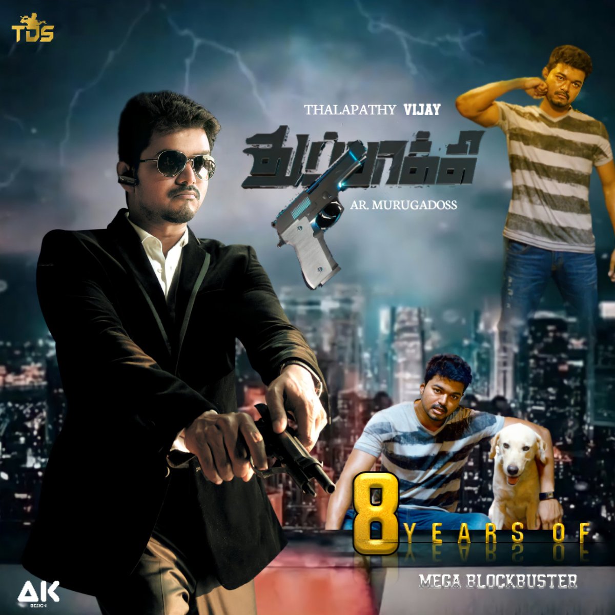 lonely_king_611's tweet photo. 8 Years of Biggest Blockbuster #Thuppakki 💫 ThalapathyVijay's 1st 100CR Club movie 💥💥💥

One of my favorite film #Thuppakki 

Design By @AK_Desings

@actorvijay @MsKajalAggarwal @ARMurugadoss 
#8YearsOfBlockbusterThuppakki #8YearsofThuppakki 
#Master #TeamThalapathyBloods https://t.co/wUyi87H18x