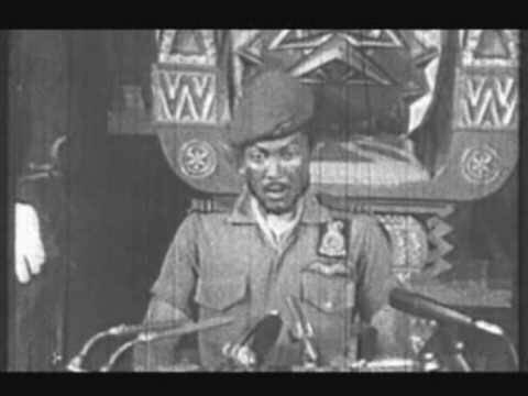 ...of high ranking officials of state including 3 ex heads of state & 8 Generals. Stayed in power for only about 4 months. Held scheduled elections & handed over to an elected president. After 2 years of what he saw as uninspiring leadership he topples that government.