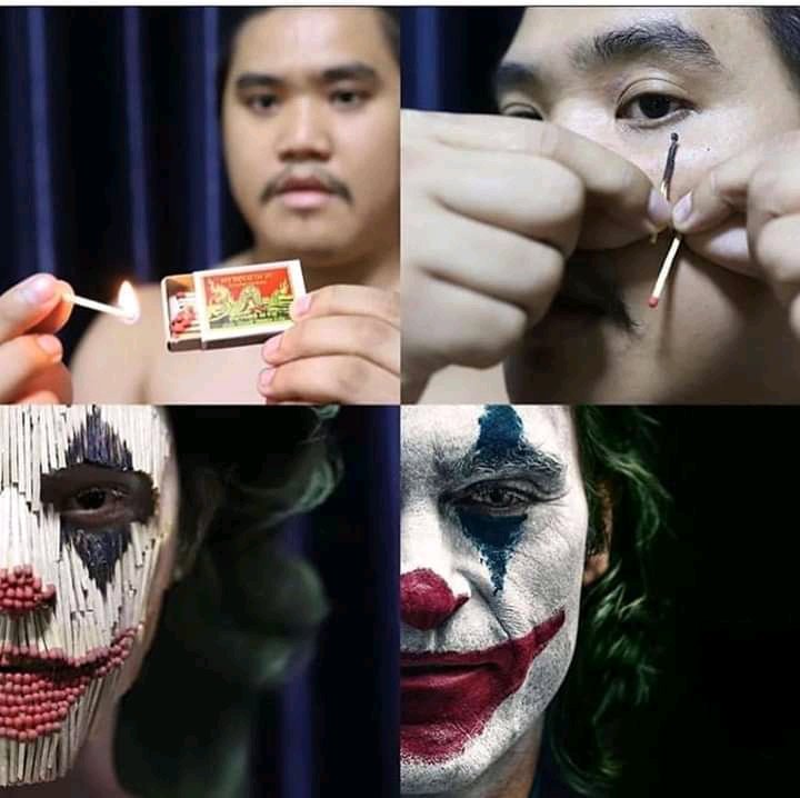 Check out this top recreation of movie characters.Thread...