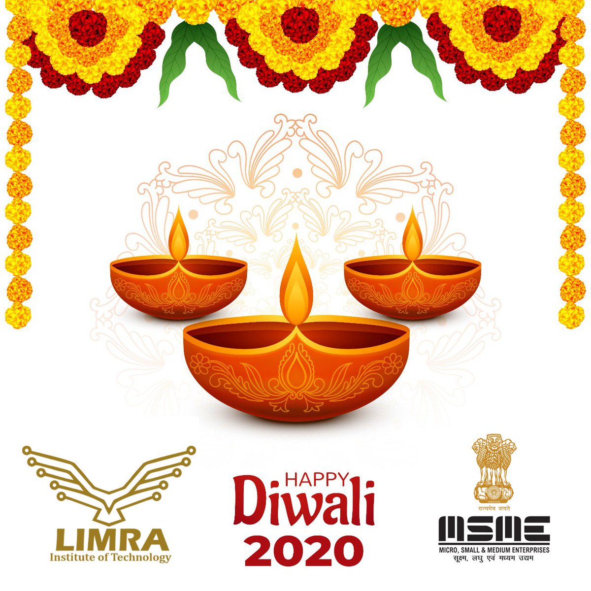 LimraInstitute's tweet photo. LIMRA Institute of Technology Wishes you and your Family a Very Happy Diwali https://t.co/NnulTf7gXm