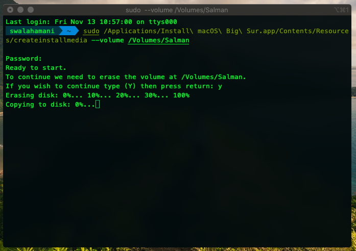 Preparing a bootable drive... Thanks to  @0xsalfar for lending me a 32GB stick 