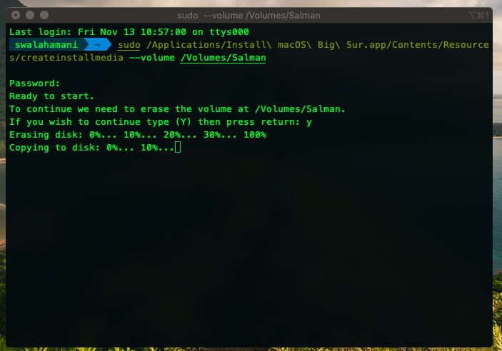 Preparing a bootable drive... Thanks to  @0xsalfar for lending me a 32GB stick 