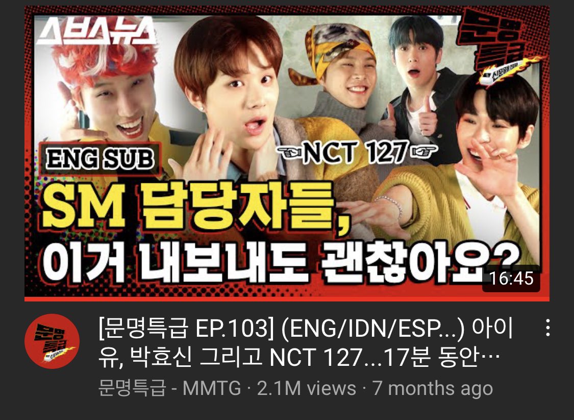 5.a - Variety dark horse  Jungwoo is born for variety and reality show because how witty he is and the ability to get into the roles quickly!  proof 1 - MMTG show (one of reasons people became nctzens as a survey among kfans)