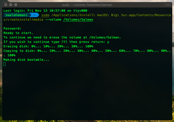 Finally got the drive ready!
