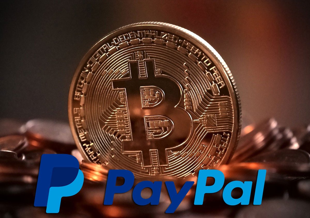 DirectorsTalk's tweet photo. 'PayPal U.S. users can now buy, hold and sell up $20,000 of #BITCOIN a week' - Link: https://t.co/WqpUF0Otig - #LITECOIN #NASDAQPYPL #PayPal #Crypto #Bitcoin #Ethereum #Litecoin #Investing https://t.co/dDuUZ5Vp5d