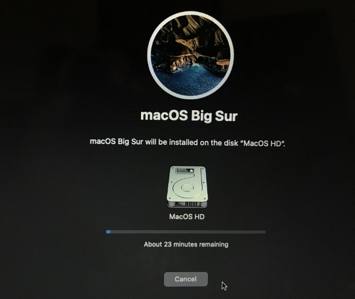 Installation completed...starting the setup...