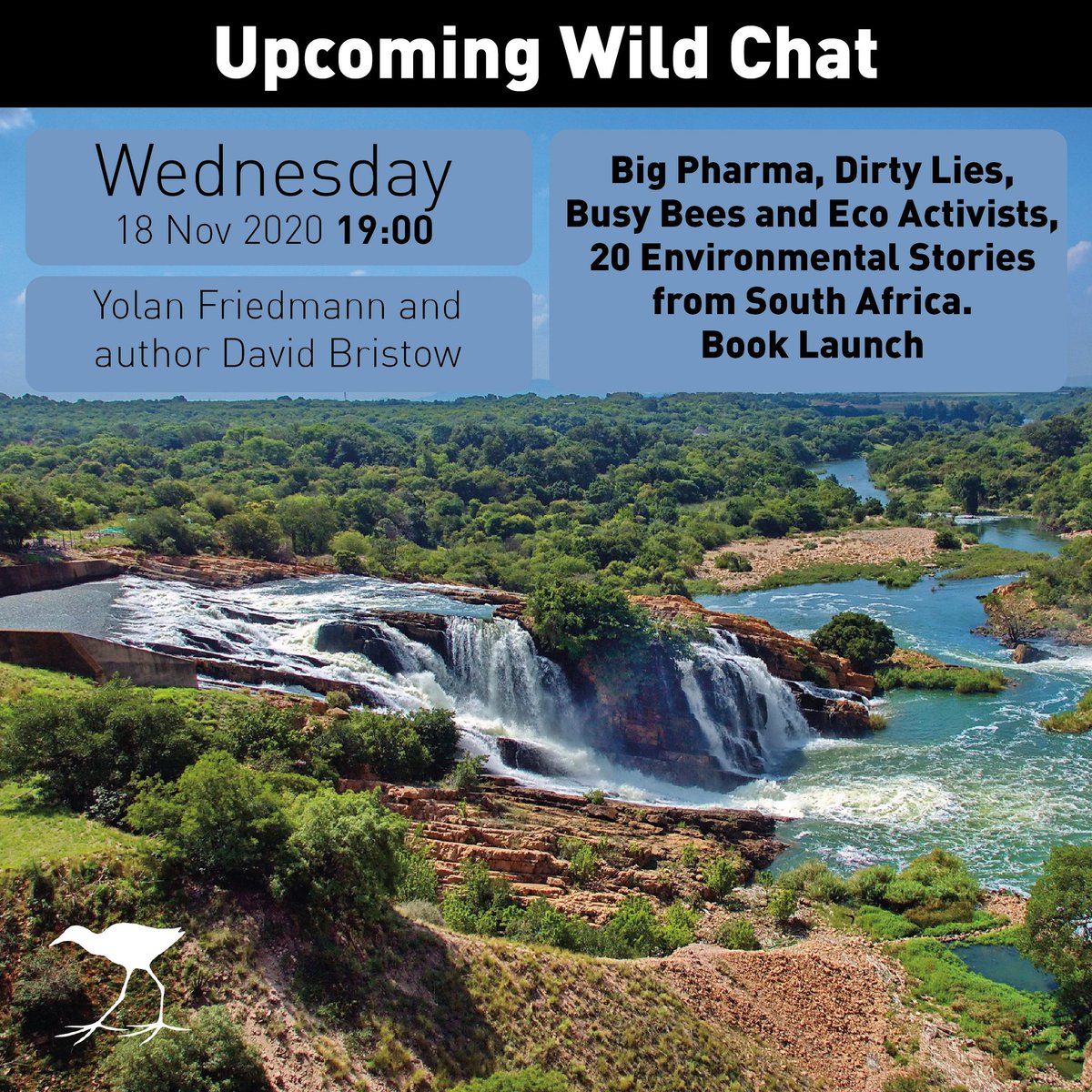 #NewRelease #BookWebinar

Author <a href="/DavidJCBristow/">David Bristow</a> will be in conversation with Yolan Friedman about his latest book 'Big Pharma, Dirty Lies, Busy Bees and Eco Activists'.

🗣️ Wednesday 18 November
🗣️ 7pm
🗣️ Register here 👇🏾
zoom.us/webinar/regist…