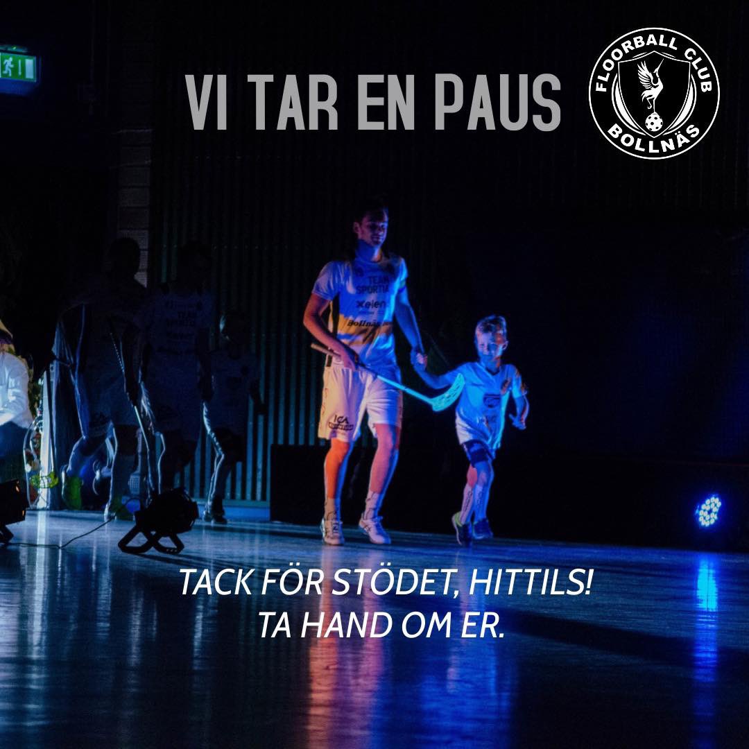 FBCbollnas's tweet photo. Denna gång som serieledare. Ta hand om er! 🤍🖤 https://t.co/PvvzcA5TNw