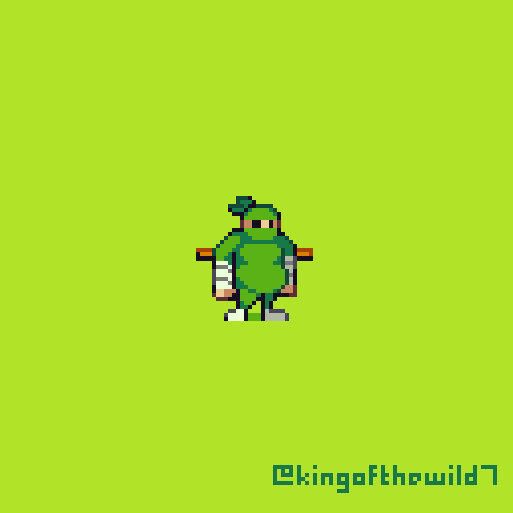 King on X: A 32x32 character design . #pixelart #pixel #art  #characterdesign #OC #shinobi #fat #aseprite  / X