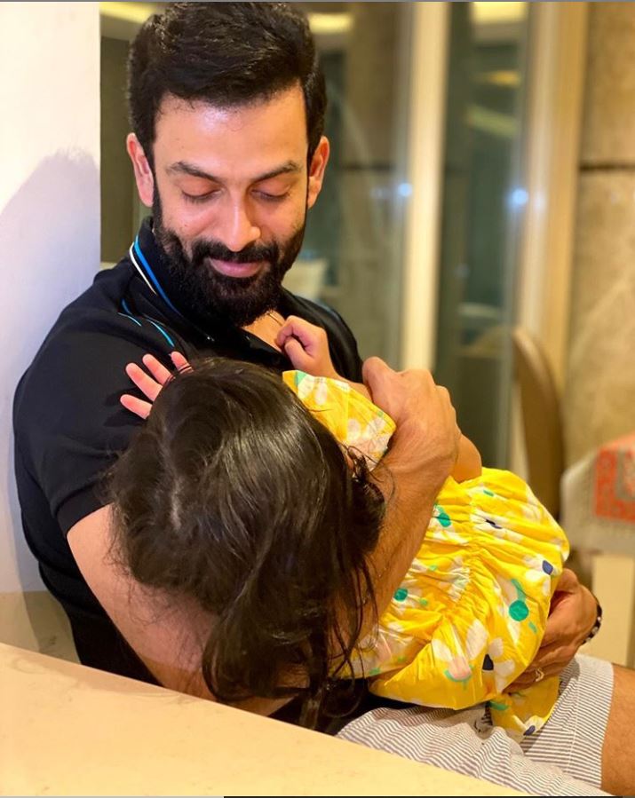 Eexpress14's tweet photo. #PrithvirajSukumaran Shares His Daughter’s Cute Poem On COVID-19 Vaccine https://t.co/GgszRhehVu
