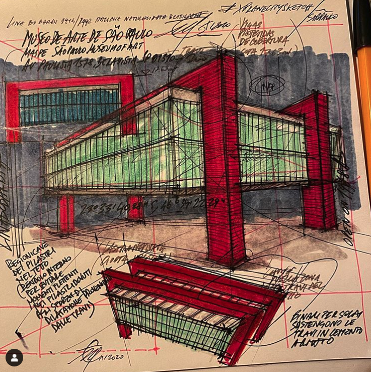 ENRICOFABBRI9's tweet photo. #xplanecitysketch a side project that tries to better understand the architecture of our cities through our drawn notes. As AdB says "a building with the right proportions but made of inadequate materials will not be less fragile than a brave man who lacks patience and intuition" https://t.co/bx9Z2OTYQp