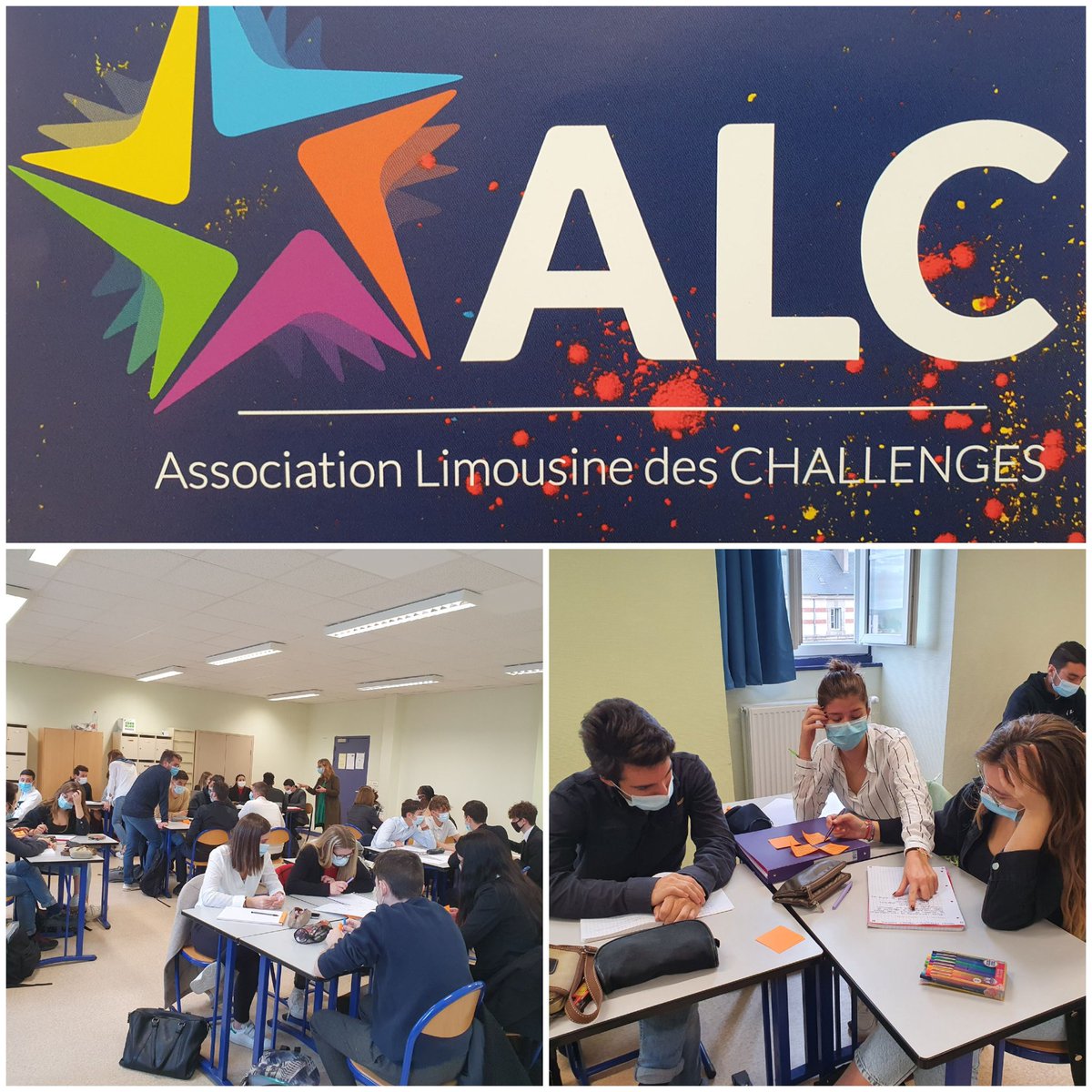 Matinée Challenge Etudiants au #lyceepierrebourdan #BTSNDRC