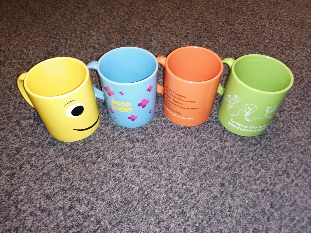 Let our range of colourful Cambridge mugs #brightenyourfriday