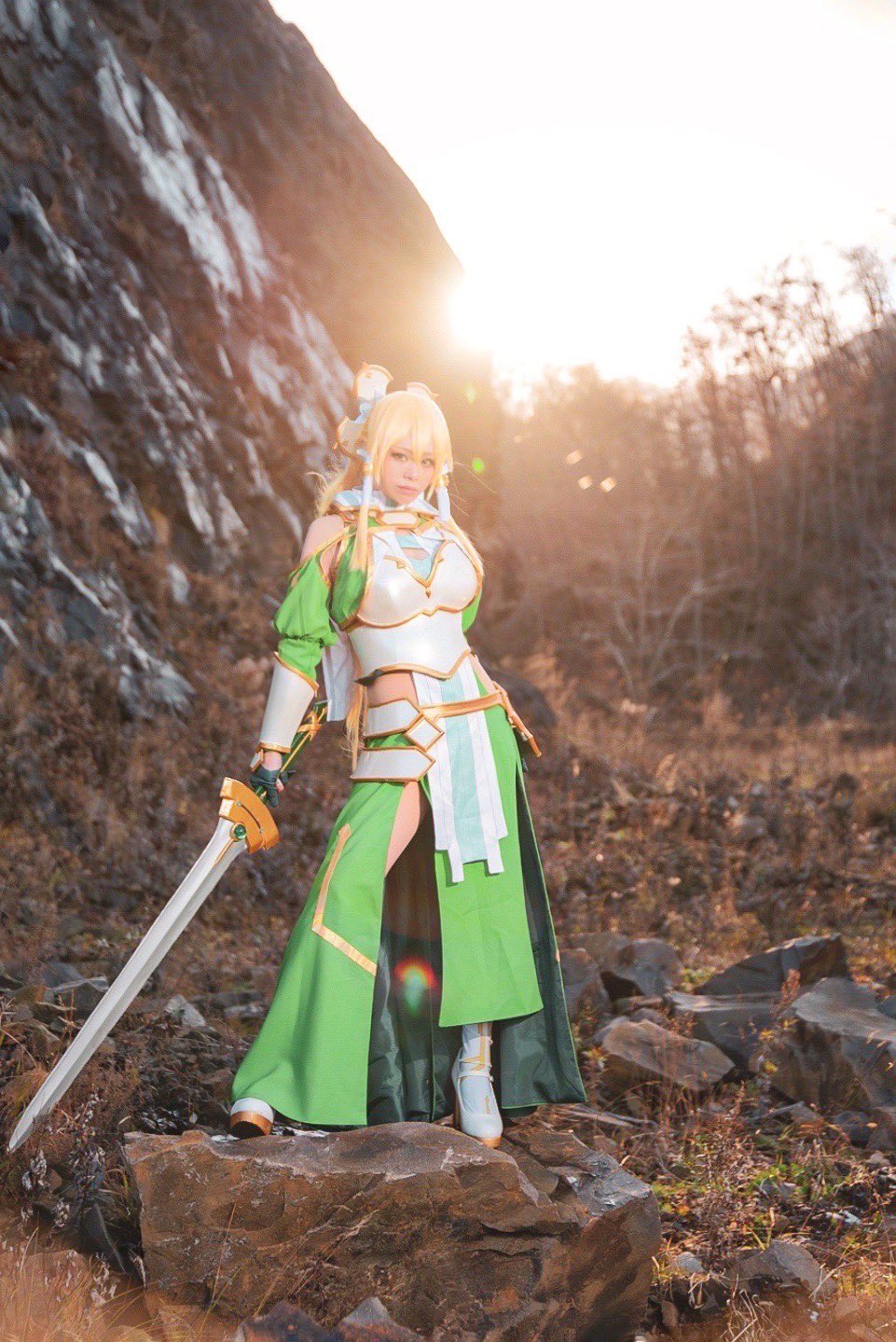ソードアートオンライン/SAO/リーファ(地神テラリア) コスプレ